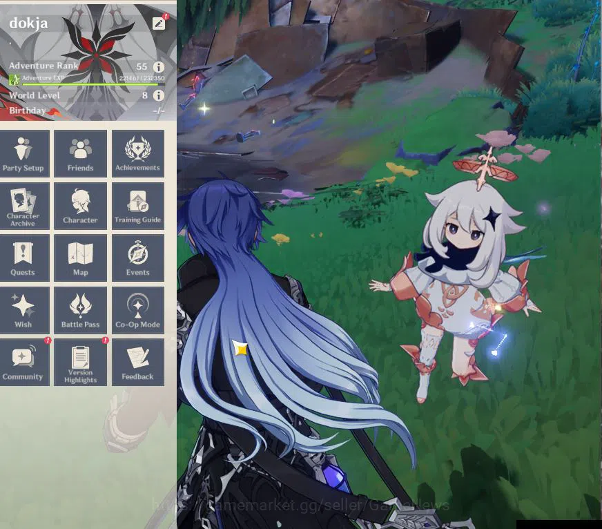 Genshin Impact Accounts ASIA|AR 55|6 Limited +3(*5Weapon)|[ArlecchinoC1,Fl image 2