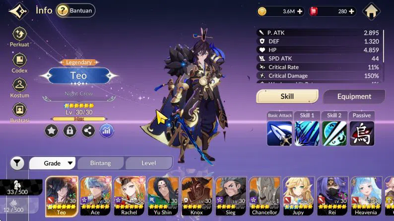 Seven Knights Re:Birth Accounts [Re:BIRTH] SEA|7 Legendary|3 SPECIAL|TeoTC1,Ace,Ra image 5