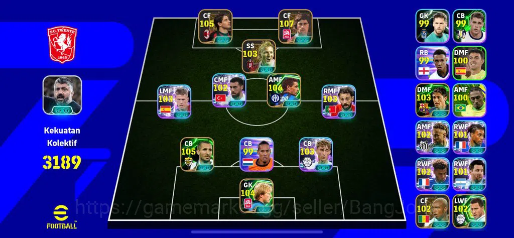 eFootball Accounts Power 3189|Pato epic,Gerd Muller epic,Baggiao epic image 5