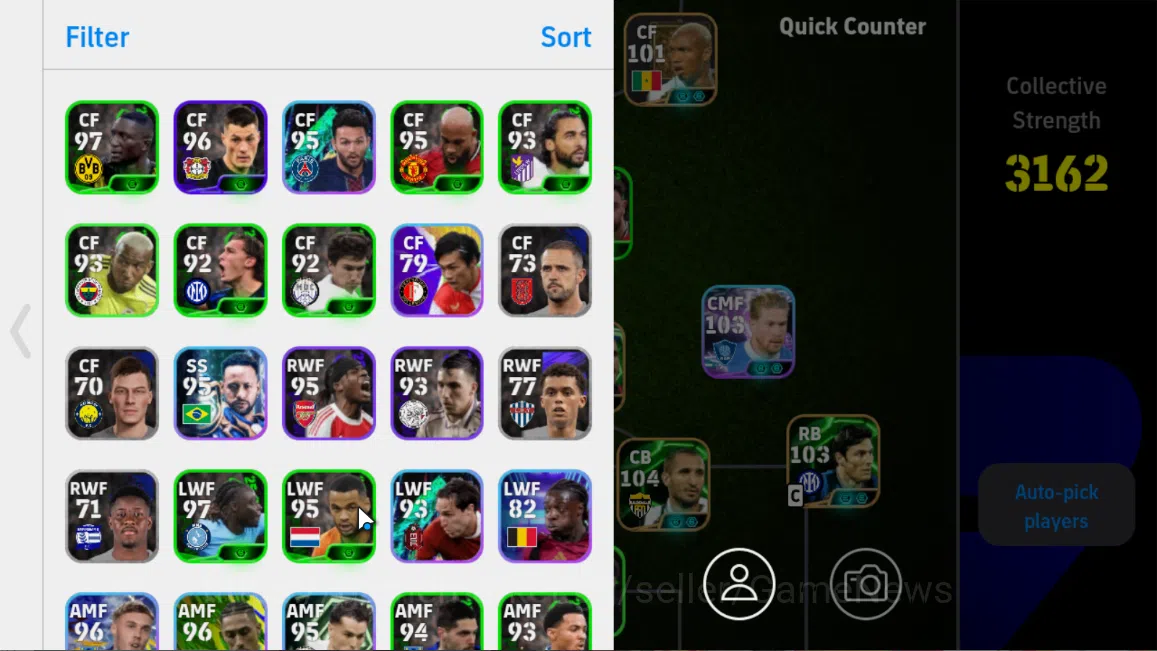 eFootball Accounts Mobile|Eden Hazard(PhenomenalPass),Neymar Jr(Blitz image 2