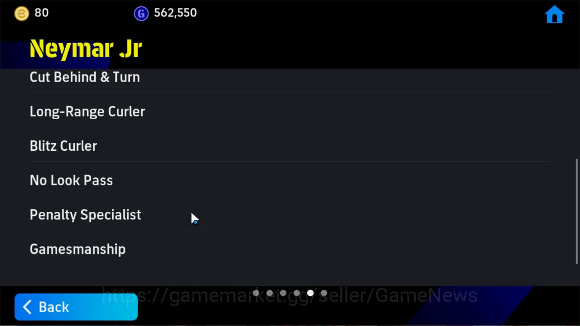 eFootball Accounts Mobile|Eden Hazard(PhenomenalPass),Neymar Jr(Blitz image 8