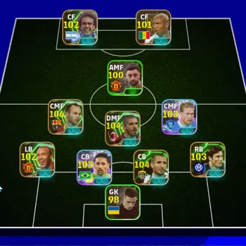 eFootball Starter Mobile|Andres Iniesta,Gennaro Gattuso,Giorgio Chie image 1