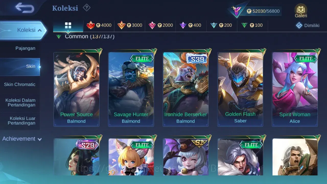 Mobile Legends: Bang Bang Accounts Global | Skin 243 | Zodiac Martis | M7 Grangger |  image 11