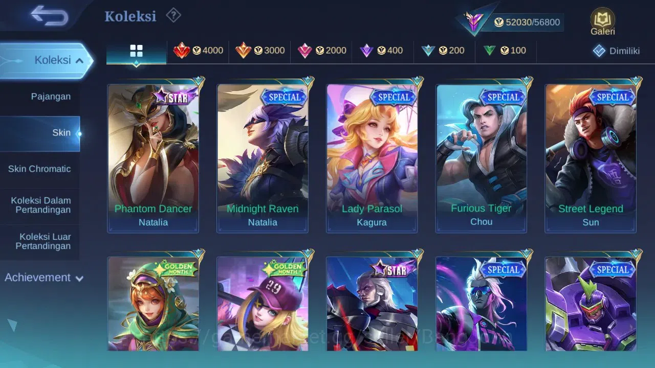 Mobile Legends: Bang Bang Accounts Global | Skin 243 | Zodiac Martis | M7 Grangger |  image 17
