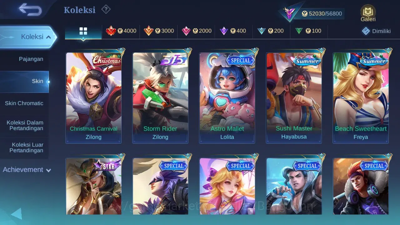 Mobile Legends: Bang Bang Accounts Global | Skin 243 | Zodiac Martis | M7 Grangger |  image 18