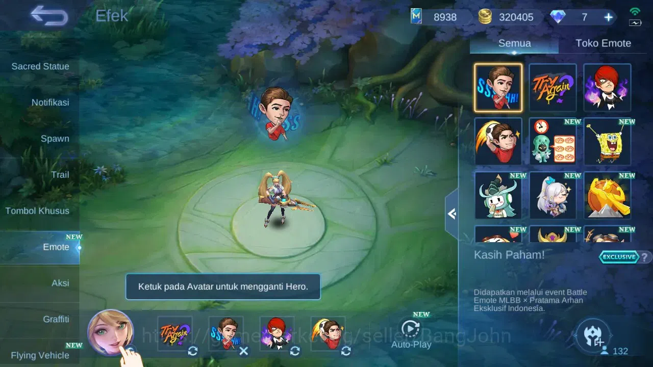 Mobile Legends: Bang Bang Accounts Global | Skin 243 | Zodiac Martis | M7 Grangger |  image 3