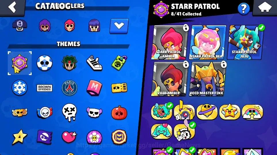 Brawl Stars Accounts 4322 Trophy|7k Bling|43 Brawlers 6 Max Lv |1 Legen image 19
