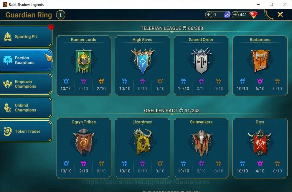 Raid: Shadow Legends Accounts Lv55 1M Power|1 Mythic(H Lazarius)|23 Legend(Lord  image 11