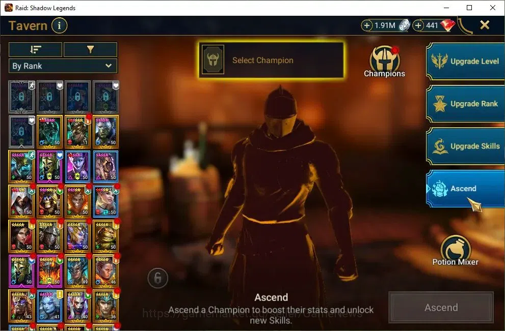 Raid: Shadow Legends Accounts Lv55 1M Power|1 Mythic(H Lazarius)|23 Legend(Lord  image 18