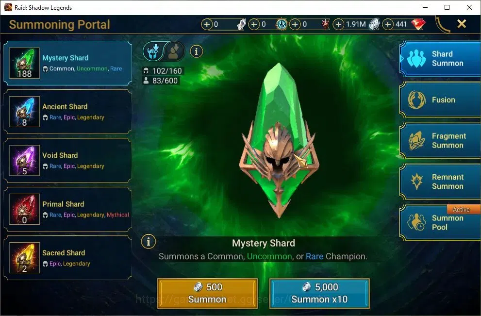 Raid: Shadow Legends Accounts Lv55 1M Power|1 Mythic(H Lazarius)|23 Legend(Lord  image 19