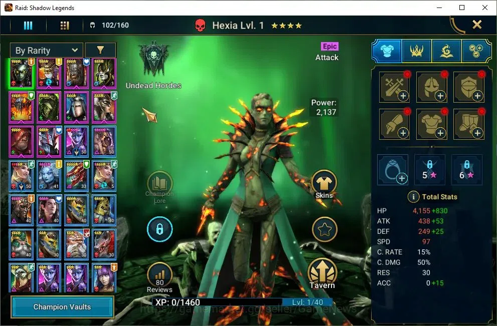 Raid: Shadow Legends Accounts Lv55 1M Power|1 Mythic(H Lazarius)|23 Legend(Lord  image 6