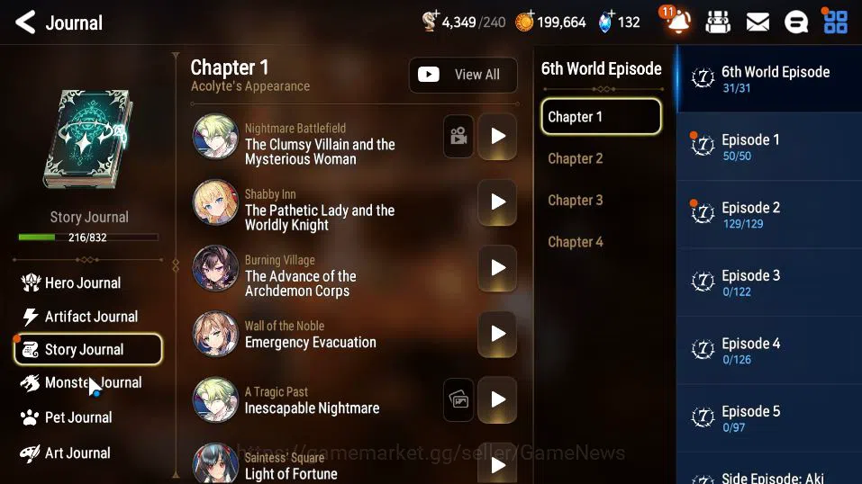 Epic Seven Accounts GLOBAL UNVERIF|New Era|5 ML(BArunka,DB Senya,SP Po image 19