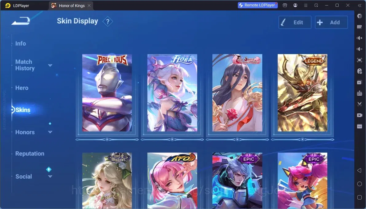 Honor of Kings Accounts Rare Skin Global|113H 102S|Preciuos Ultraman Mozi,Legend Wukong,GM Gan&Mo, Augran FoxSpirit 3