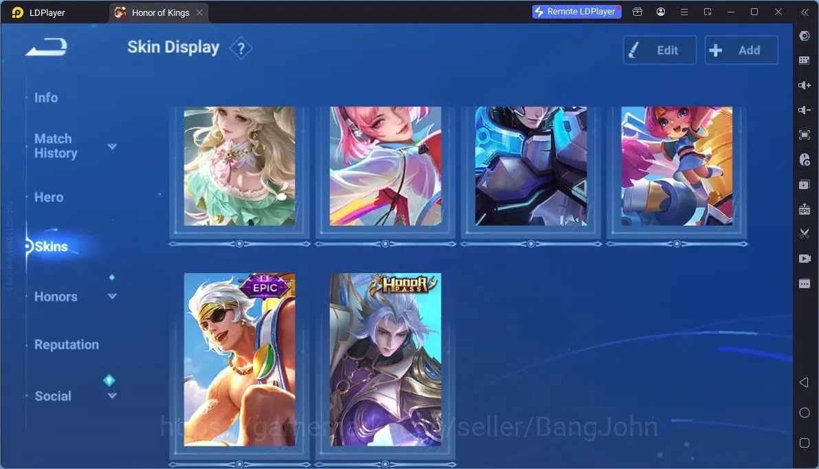 Honor of Kings Accounts Rare Skin Global|113H 102S|Preciuos Ultraman Mozi,Legend Wukong,GM Gan&Mo, Augran FoxSpirit 4