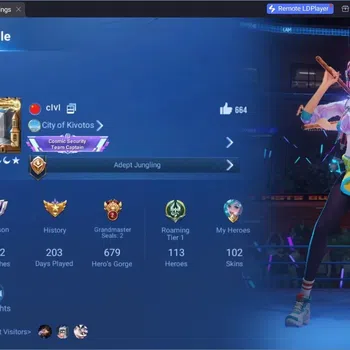Honor of Kings Accounts Rare Skin Global|113H 102S|Preciuos Ultraman Mozi,Legend Wukong,GM Gan&Mo, Augran FoxSpirit