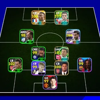 eFootball Accounts Legends & Iconic Players Android|PW 3098|New Kyllan Mbappe Big T,Luis Suarez Epic,Bebeto Epic,Mark Van