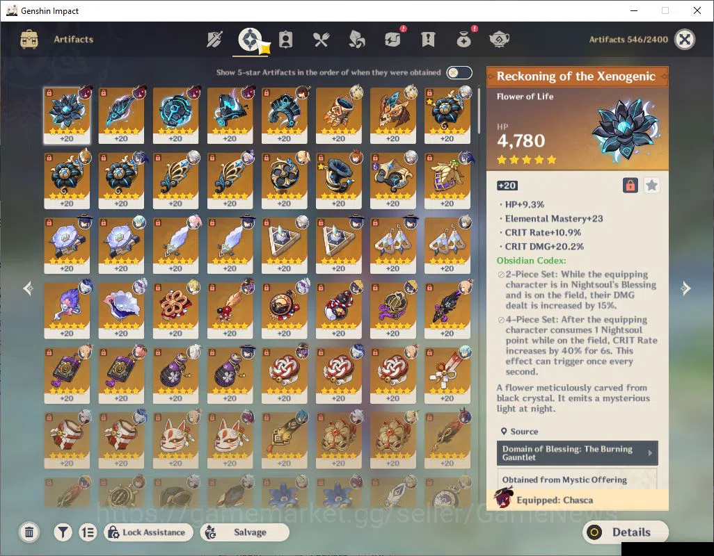 Genshin Impact Accounts ASIA|AR 58|10 Limited +3(*5Weapon)|xilonen+sign,Ar image 7