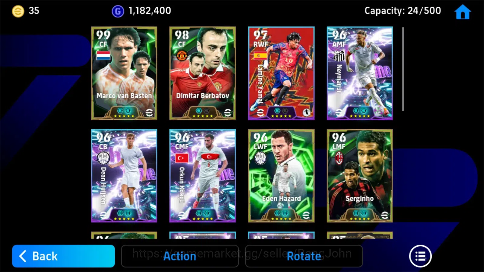 eFootball Accounts Mobile|PW 3150|Marco Van Basten Epic,Dlmltar Berba image 3