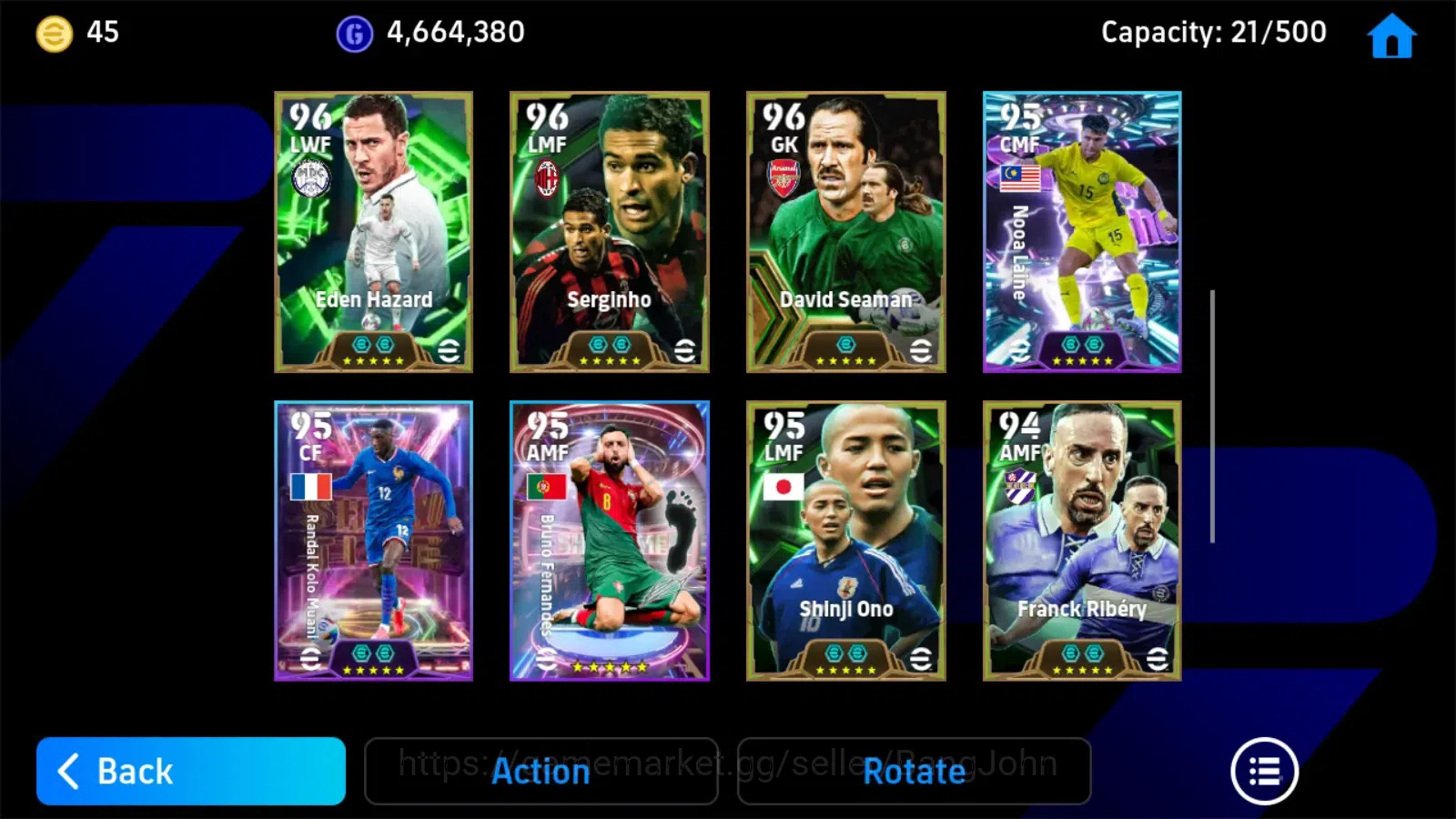 eFootball Accounts ANDROID|PW 3150|Puskas epic,oliver kahn,Forlan,had image 2