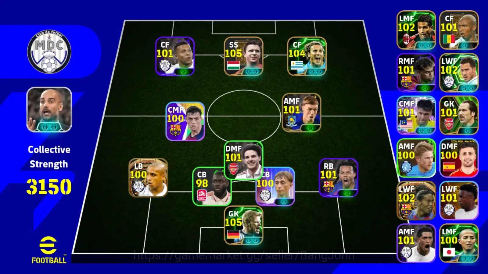 eFootball Accounts ANDROID|PW 3150|Puskas epic,oliver kahn,Forlan,had image 6