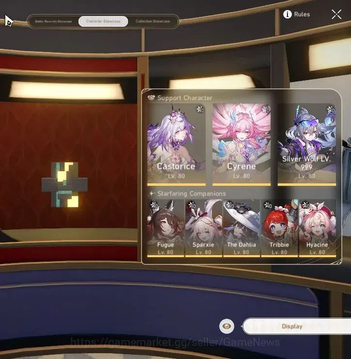 Honkai Star Rail Accounts Asia|TL 70|15 Limited|[Casto,The Dahlia]+Sign,Cyre image 2