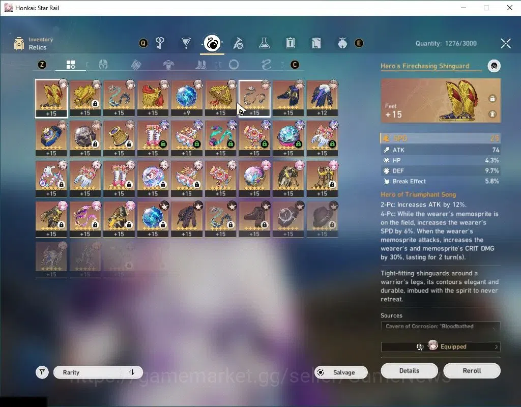Honkai Star Rail Accounts Asia|TL 70|15 Limited|[Casto,The Dahlia]+Sign,Cyre image 7