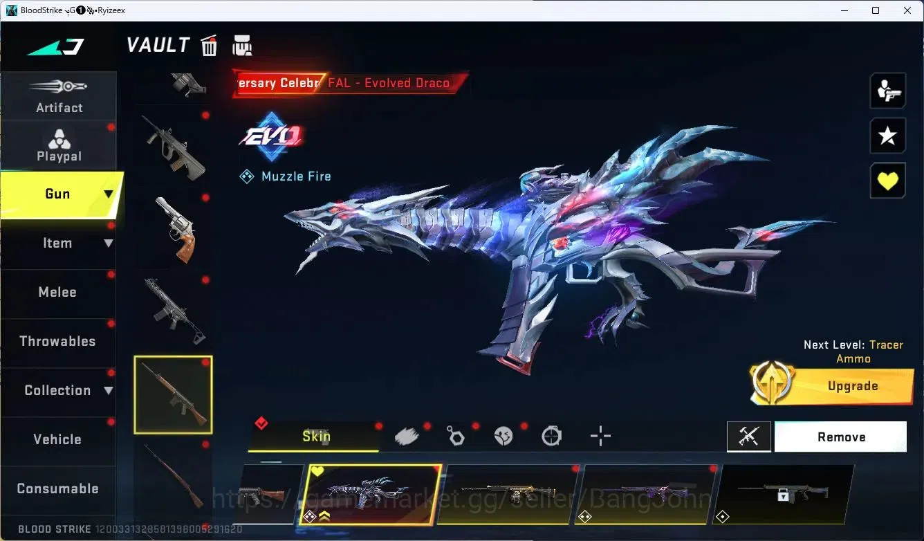 Blood Strike Accounts ASIA | 1 EVO: FAL Draco|8 other Guns|Limited Butte image 11