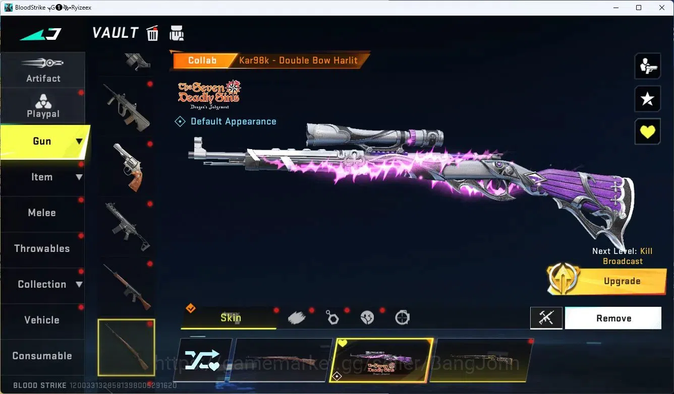 Blood Strike Accounts ASIA | 1 EVO: FAL Draco|8 other Guns|Limited Butte image 12