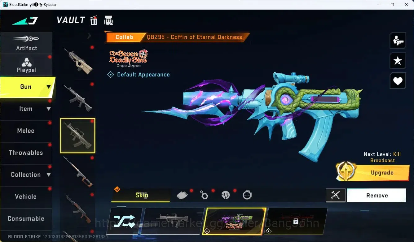 Blood Strike Accounts ASIA | 1 EVO: FAL Draco|8 other Guns|Limited Butte image 14
