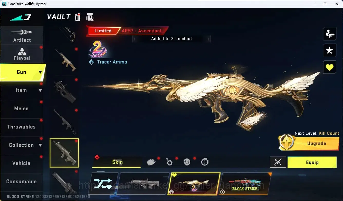 Blood Strike Accounts ASIA | 1 EVO: FAL Draco|8 other Guns|Limited Butte image 8