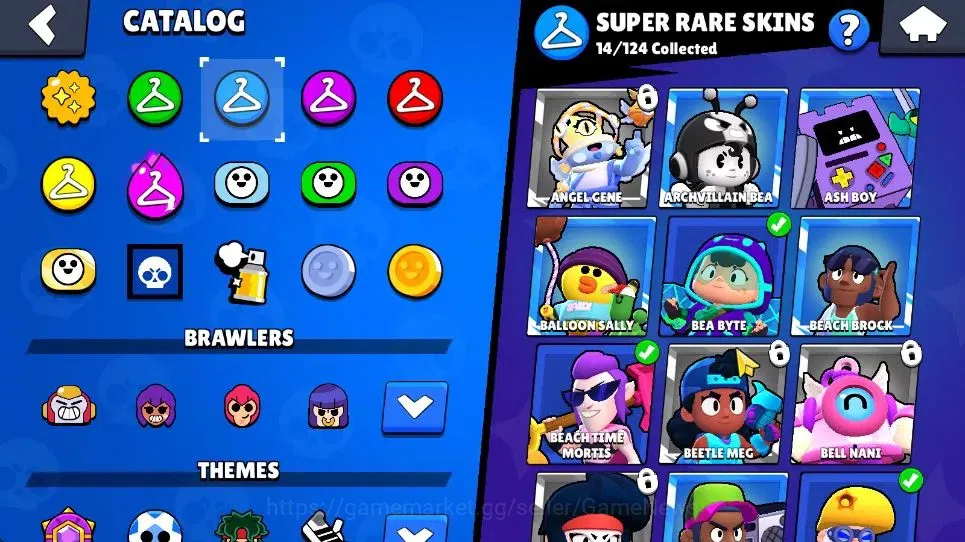 Brawl Stars Accounts 7590 Trophy|42 Brawlers 3 Max|1 Legend [Surge] 10 Myth|2 HyperC[S Gem Rico,S Rico] 1 Myth[HH Shelly 19
