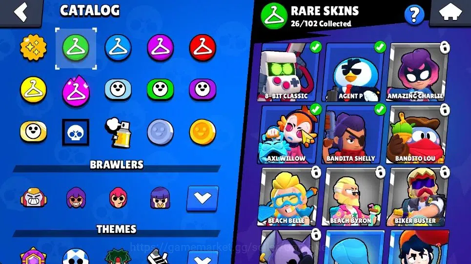 Brawl Stars Accounts 7590 Trophy|42 Brawlers 3 Max|1 Legend [Surge] 10 Myth|2 HyperC[S Gem Rico,S Rico] 1 Myth[HH Shelly 20