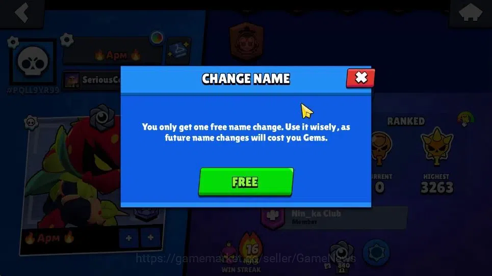 Brawl Stars Accounts 7590 Trophy|42 Brawlers 3 Max|1 Legend [Surge] 10 Myth|2 HyperC[S Gem Rico,S Rico] 1 Myth[HH Shelly 5