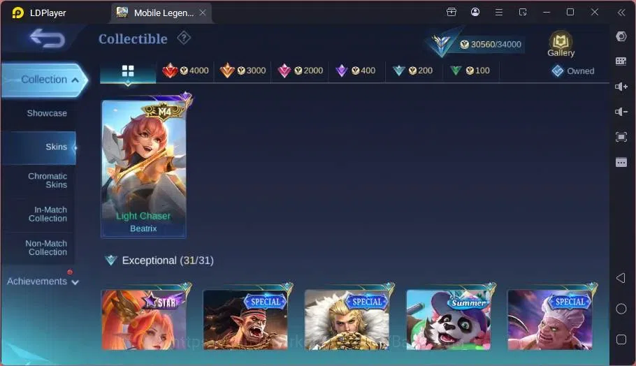 Mobile Legends: Bang Bang Accounts Global|Skin 132|Expert|Collector Natalia|Collab Va image 2