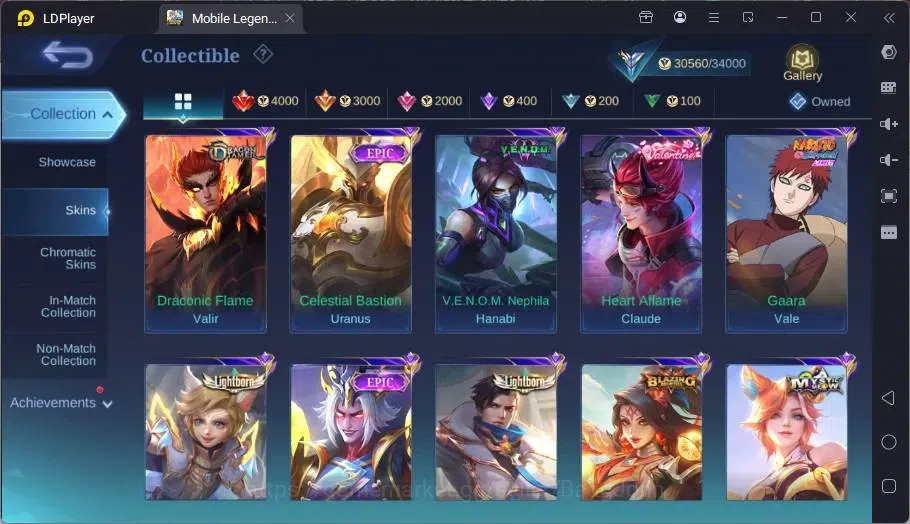 Mobile Legends: Bang Bang Accounts Global|Skin 132|Expert|Collector Natalia|Collab Va image 4