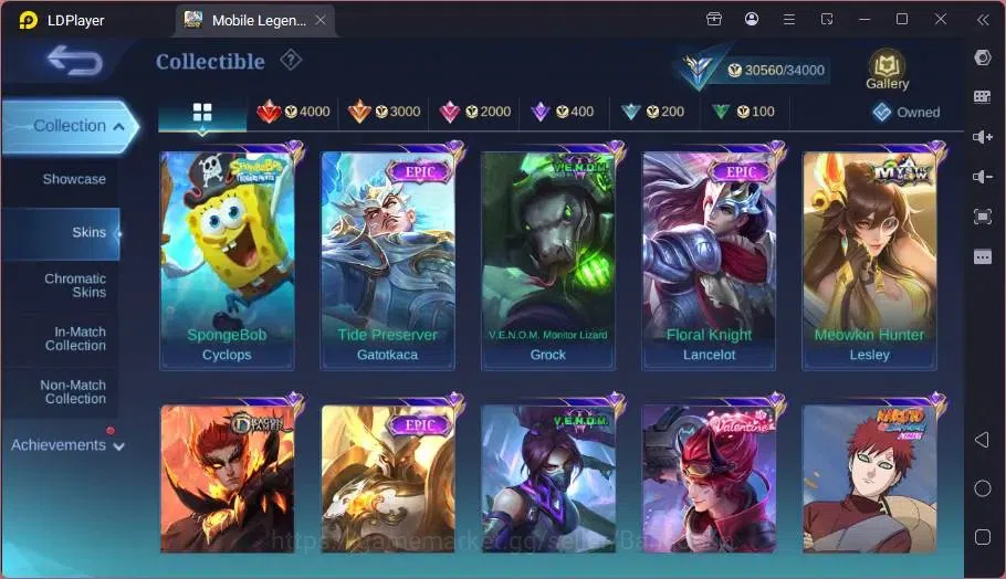 Mobile Legends: Bang Bang Accounts Global|Skin 132|Expert|Collector Natalia|Collab Va image 5