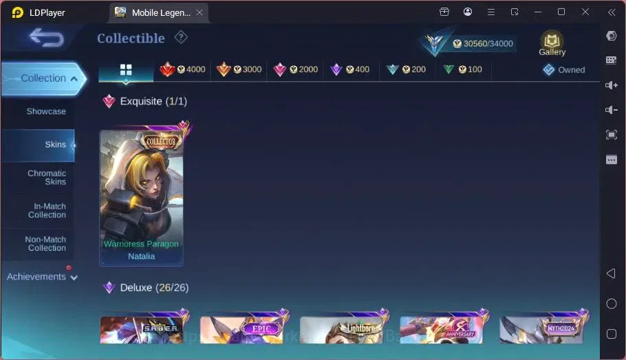 Mobile Legends: Bang Bang Accounts Global|Skin 132|Expert|Collector Natalia|Collab Va image 8