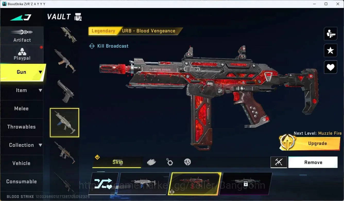 Blood Strike Accounts ASIA|1 EVO: FAL-Evolved Draco|1 AOT: FAL-Primal Gi image 6