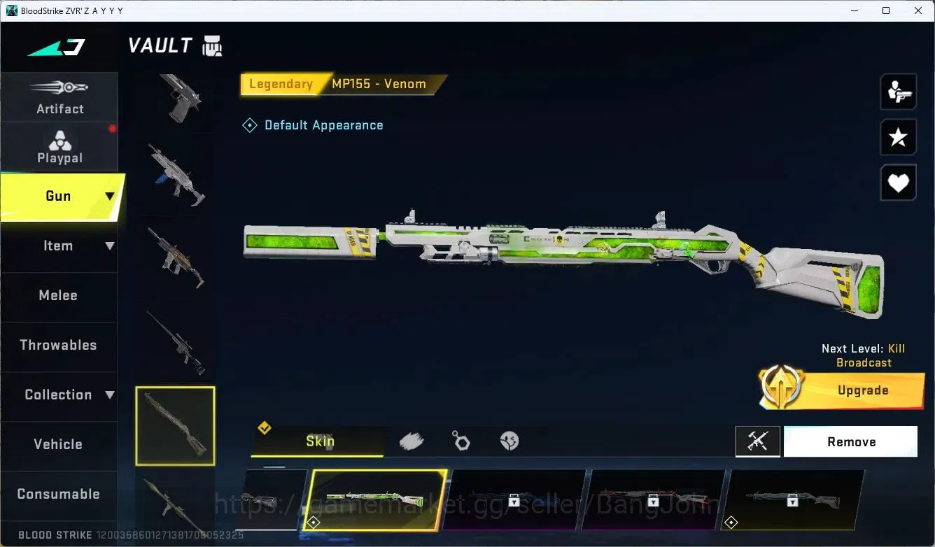 Blood Strike Accounts ASIA|1 EVO: FAL-Evolved Draco|1 AOT: FAL-Primal Gi image 9