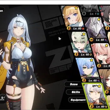 Zenless Zone Zero Accounts Others Asia|IK 60|3 VH +PremTeam|13 Limited (YSG M1,Lucia M1,Pyrois M2,Yixuan,Yu,Evelyn)+Sign
