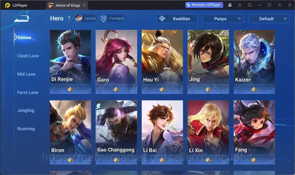 Honor of Kings Accounts Global | 38H 29S | 2 PRECIOUS AoT (Jing, Zhang Fei image 3