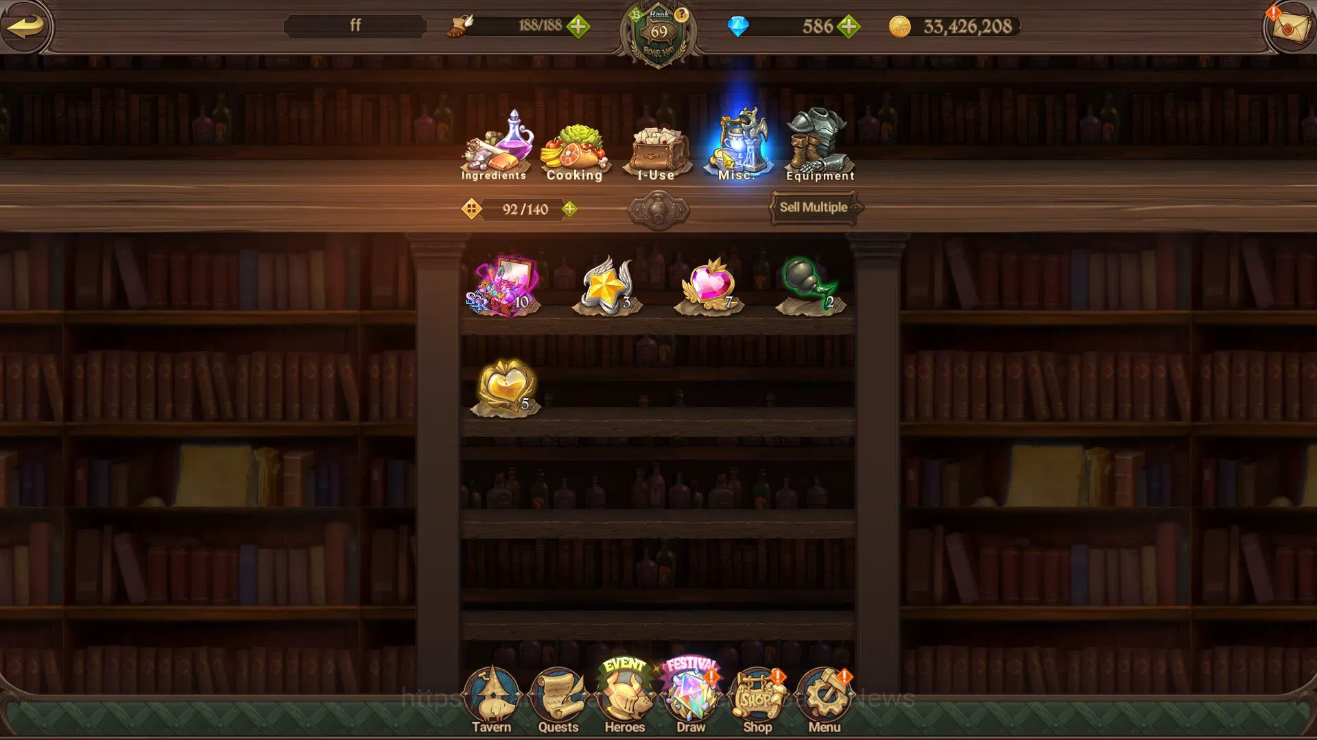 The Seven Deadly Sins: Grand Cross Accounts Asia|1,5M CC|586 DM| 6 UR |Nightmare Salos2/6,Mere image 15