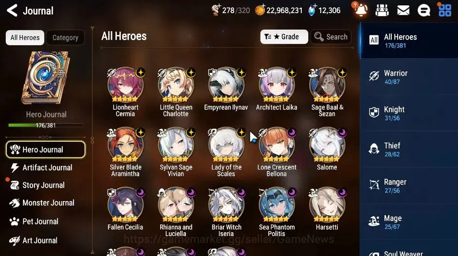 Epic Seven Accounts GLOBAL Unverif|NewEra|18 ML(Rhiana&Luciel,Salome,L image 4