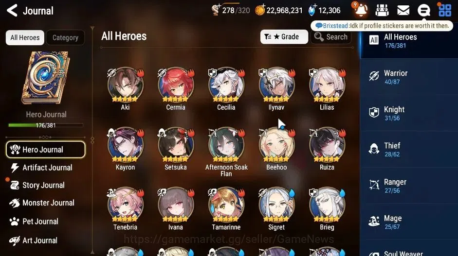 Epic Seven Accounts GLOBAL Unverif|NewEra|18 ML(Rhiana&Luciel,Salome,L image 6