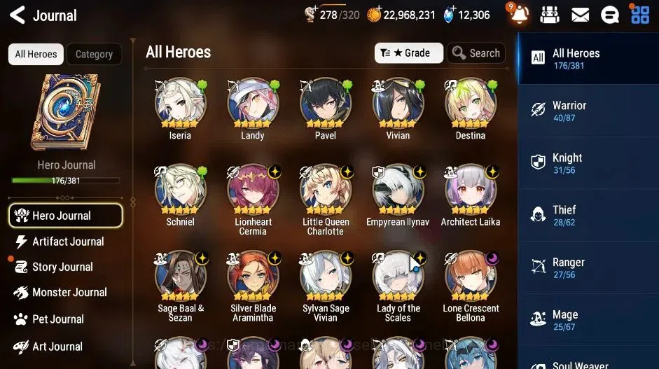 Epic Seven Accounts GLOBAL Unverif|NewEra|18 ML(Rhiana&Luciel,Salome,L image 8