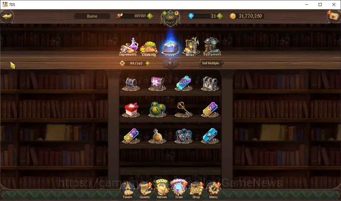 The Seven Deadly Sins: Grand Cross Accounts Global|1,2M CC|2 LR+5 UR+Collab ReZero|Reinhard,He image 4