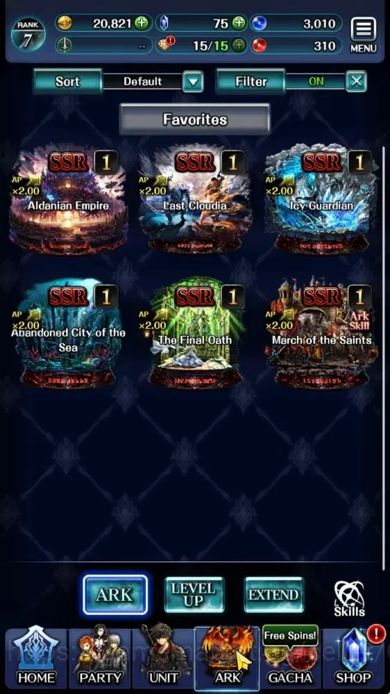 Last Cloudia Accounts Endgame GLOBAL|Rank 7|Collab Brave Frontier (Goddess Tilith,Fire God Vargas) Top Tier Unit (G 2