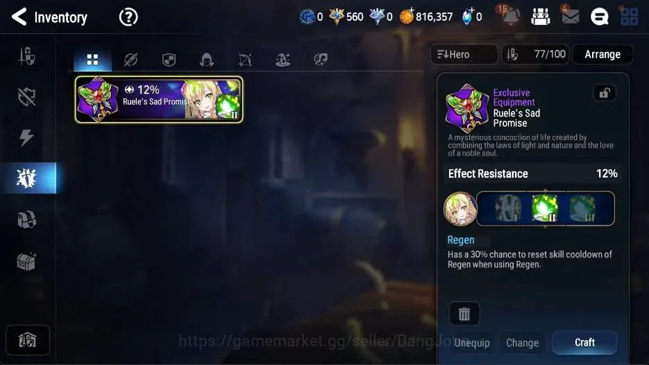 Epic Seven Accounts Global | 3 ML(Empyrean Ilynav,Lone Wolf Peira,Hars image 15