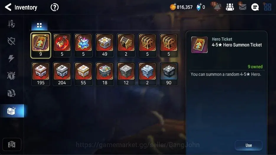 Epic Seven Accounts Global | 3 ML(Empyrean Ilynav,Lone Wolf Peira,Hars image 17