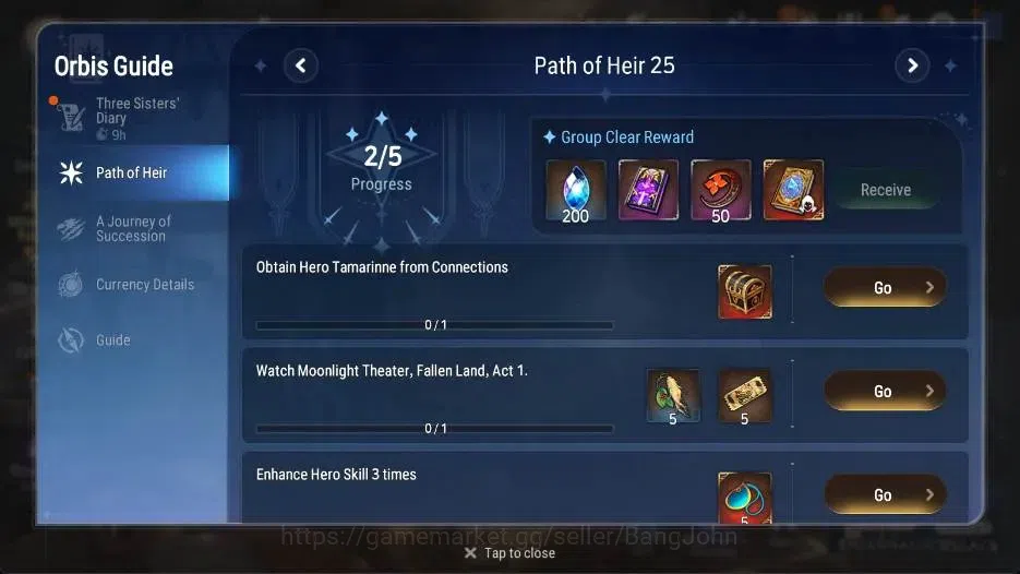 Epic Seven Accounts Global | 3 ML(Empyrean Ilynav,Lone Wolf Peira,Hars image 18
